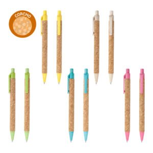 Bolígrafo New Castle Corcho