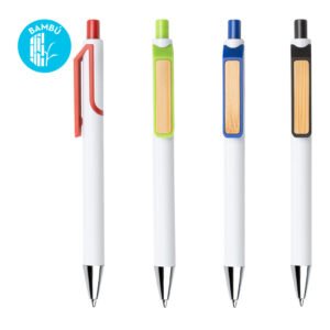 Bolígrafo Nápoles Plateado