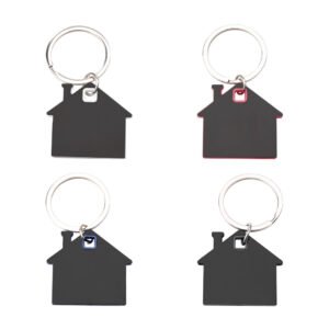 Llavero metálico Home