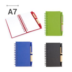 Cuaderno Ecológico Doble "O" con Bolígrafo